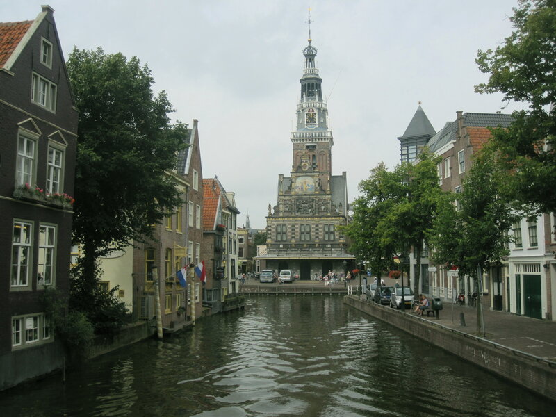 Canal with Clock Tower