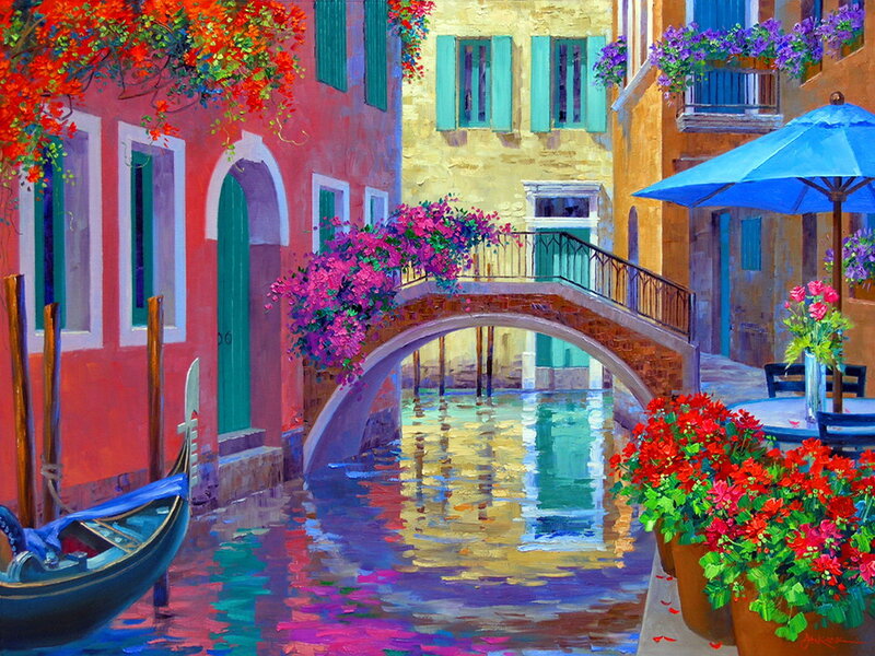 Canal with Gondola