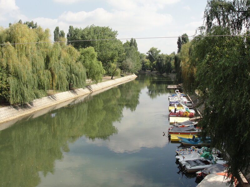 Canal with Paddle Boats