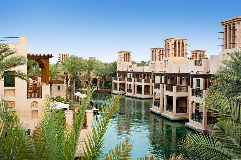 Canal with Traditional Buildings