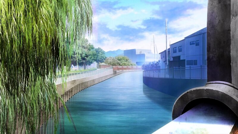 Canal with Weeping Willow