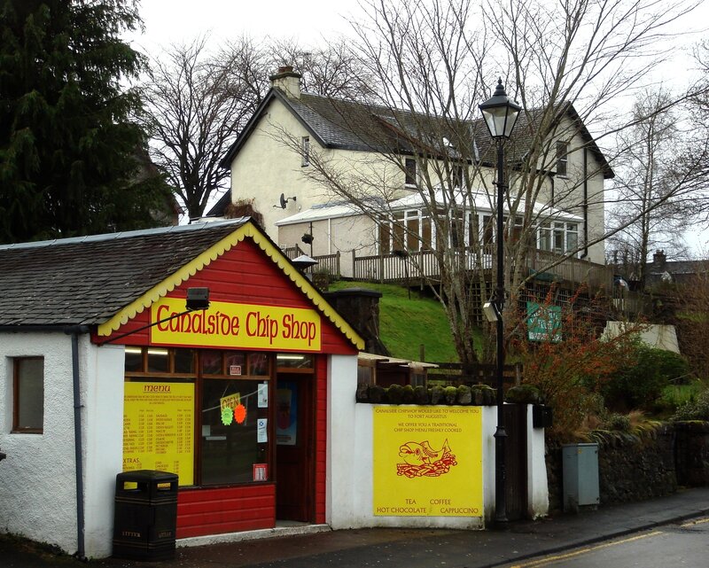 Canalside Chip Shop in Fort Augustus