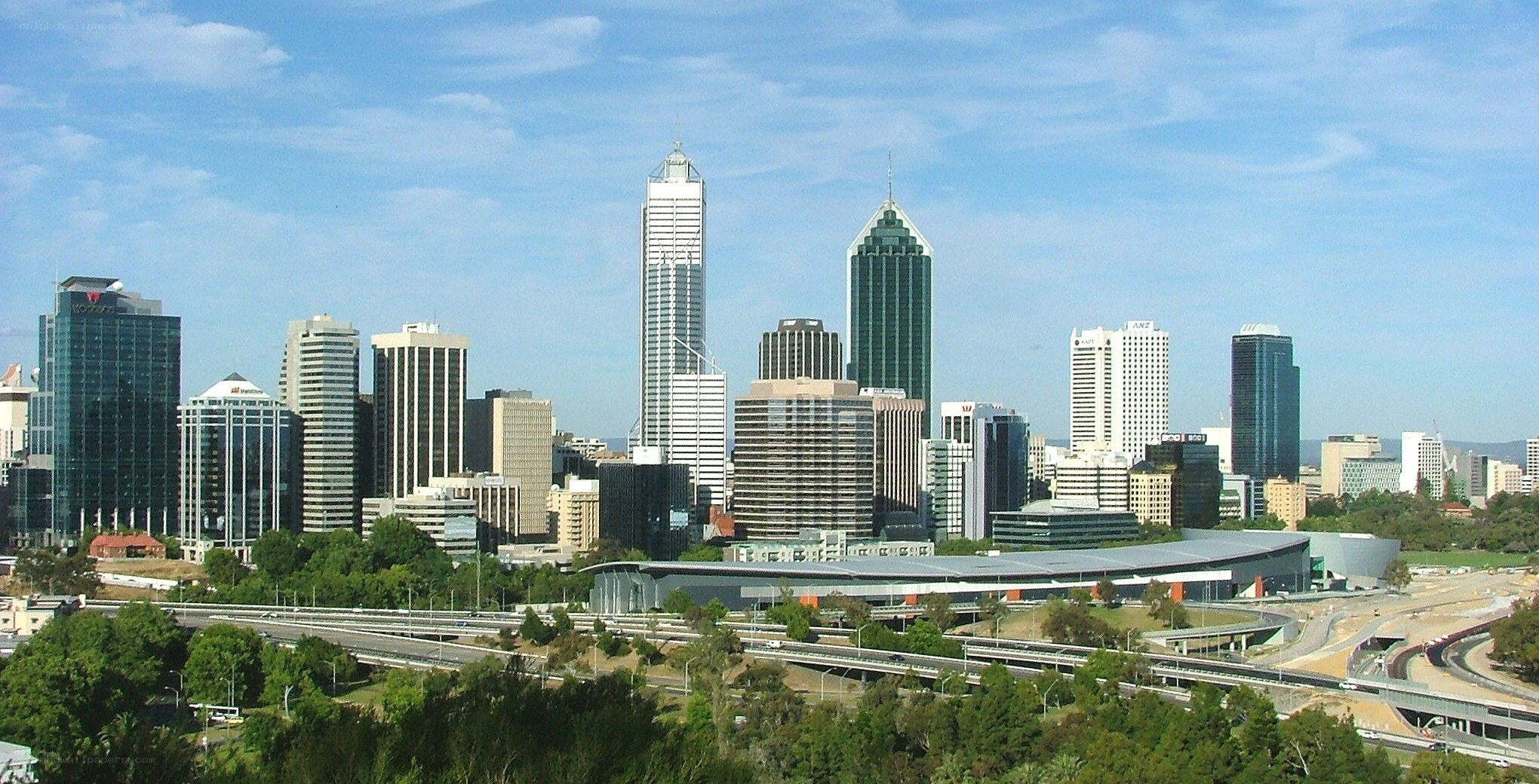 Canberra city skyline