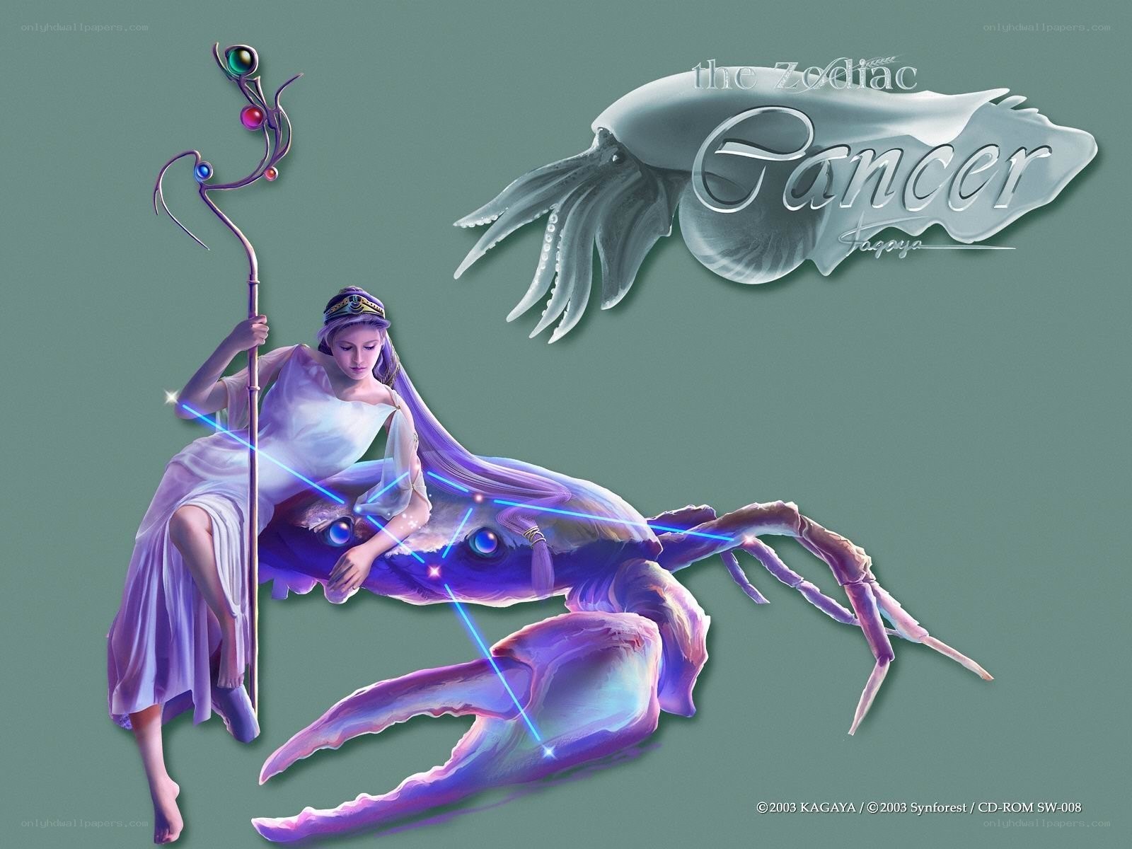 Cancer zodiac artwork