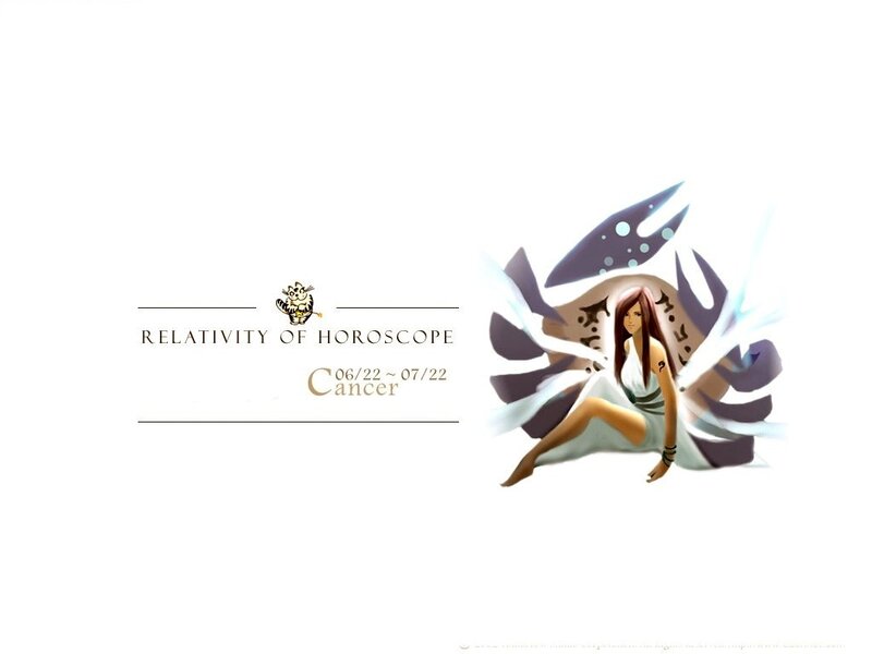 Cancer zodiac sign illustration
