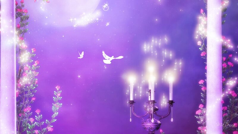 Candelabra with Doves