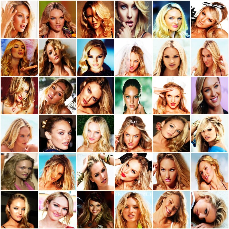 Candice Swanepoel photo collage