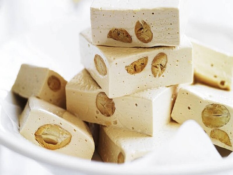 Candied Nuts in Blocks
