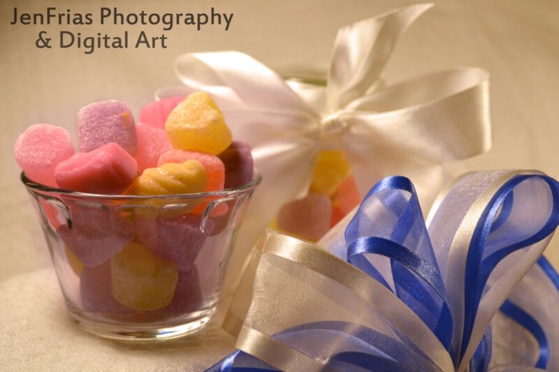 Candies in a Glass Bowl