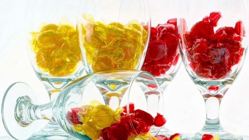 Candies in Glasses