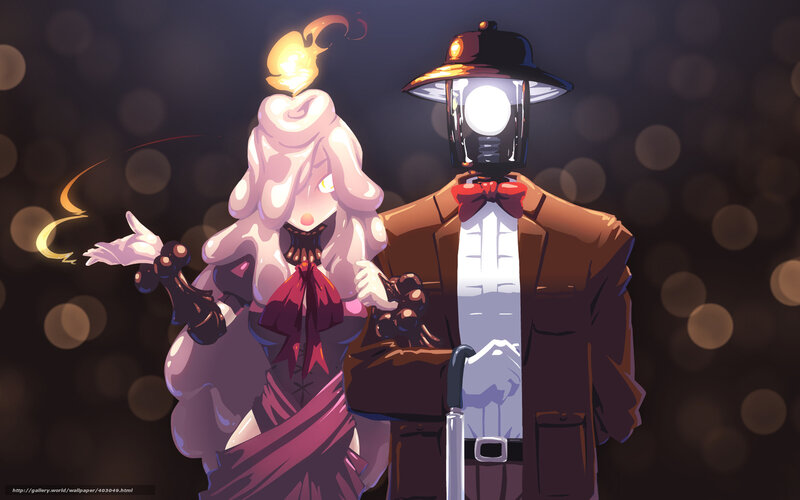 Candle and lantern characters