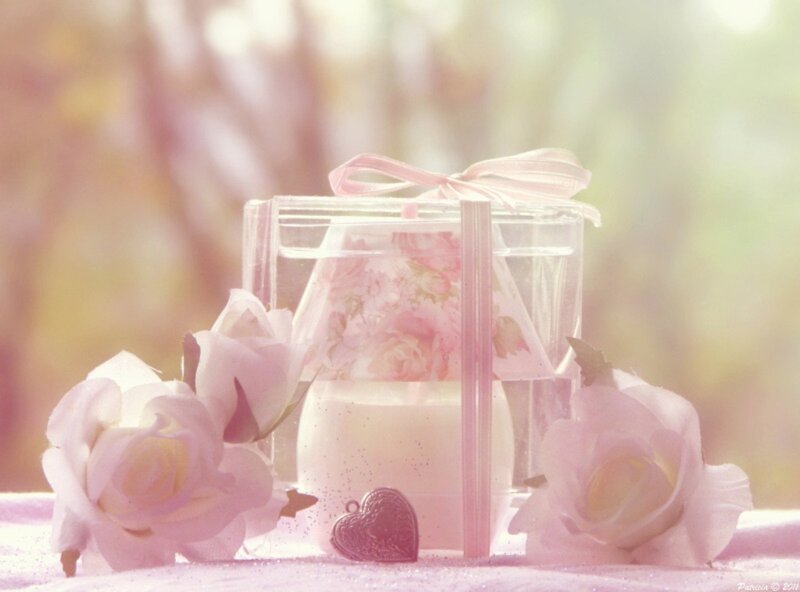Candle in a Gift Box