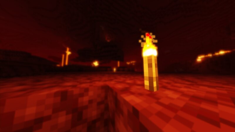 Candle in Nether