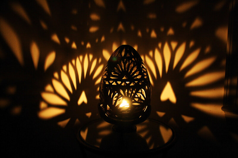 Candle Lantern Shadow