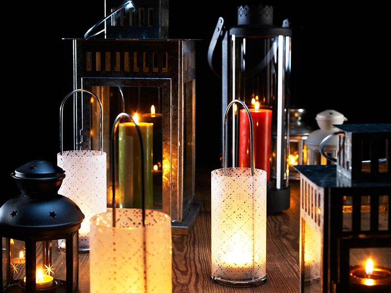Candle-lit Lanterns