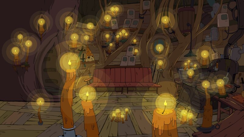 Candle-lit Treehouse