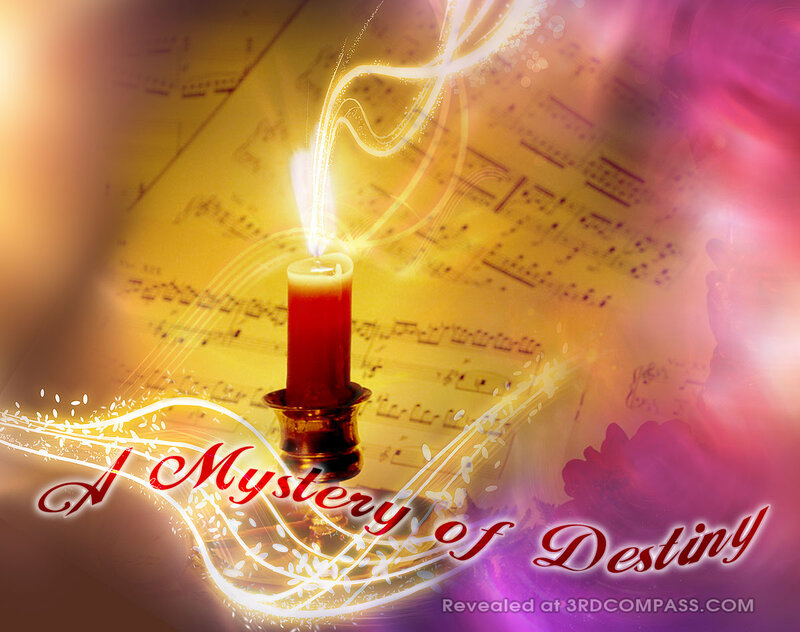 Candle on Sheet Music