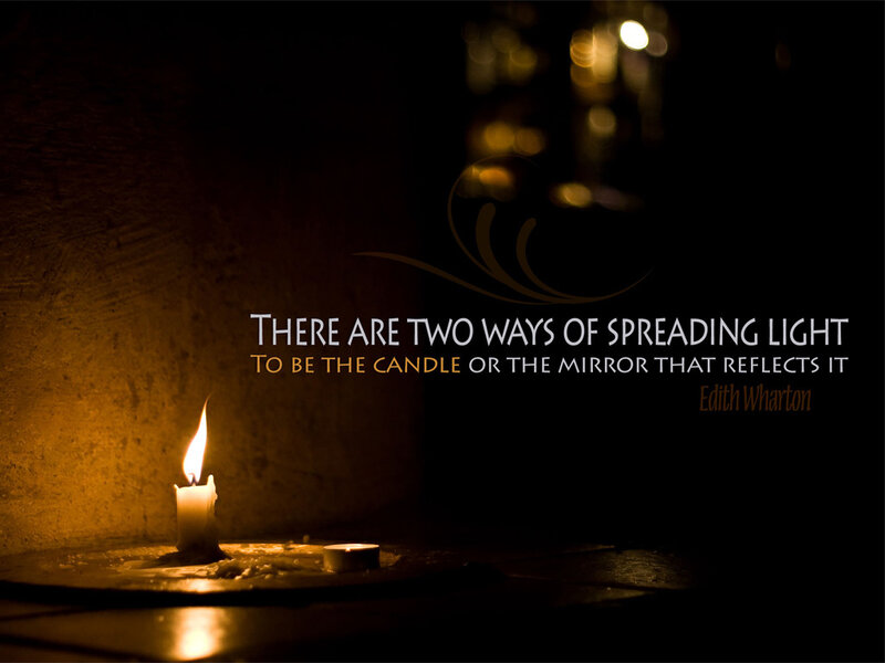 Candlelight quote image