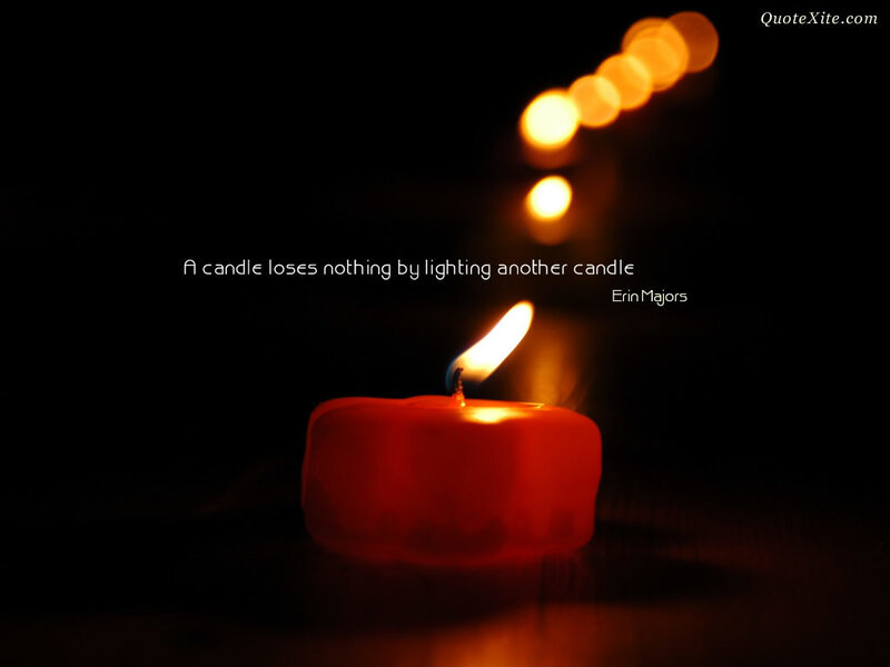 candlelight quote