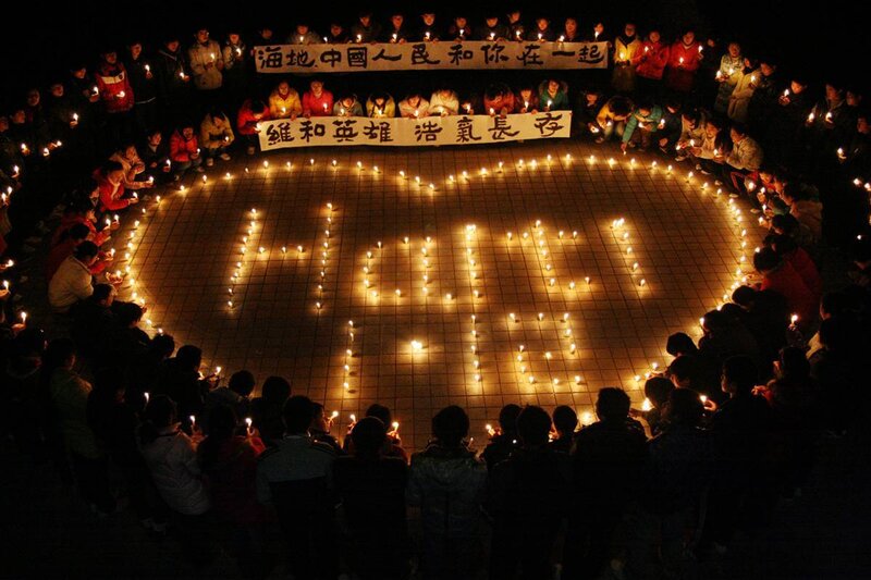 Candlelight vigil for victims