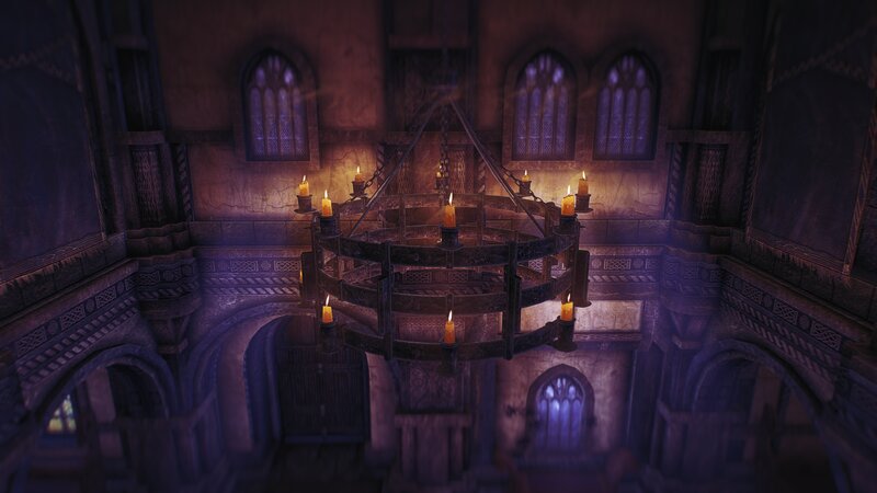 Candlelit Chandelier