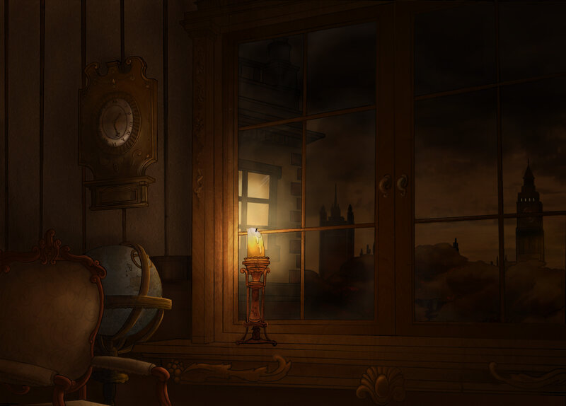 Candlelit Room View