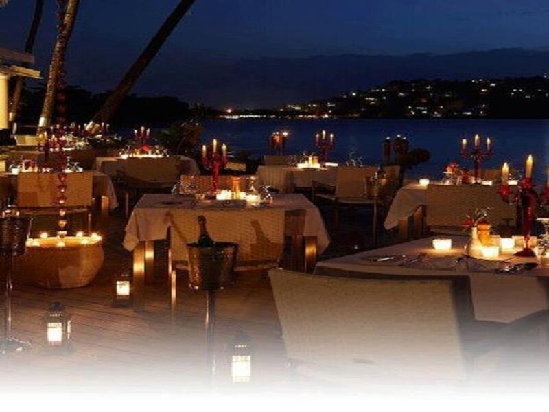 Candlelit Tables by Water