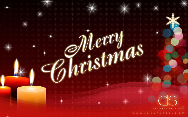 Candles and Christmas Tree