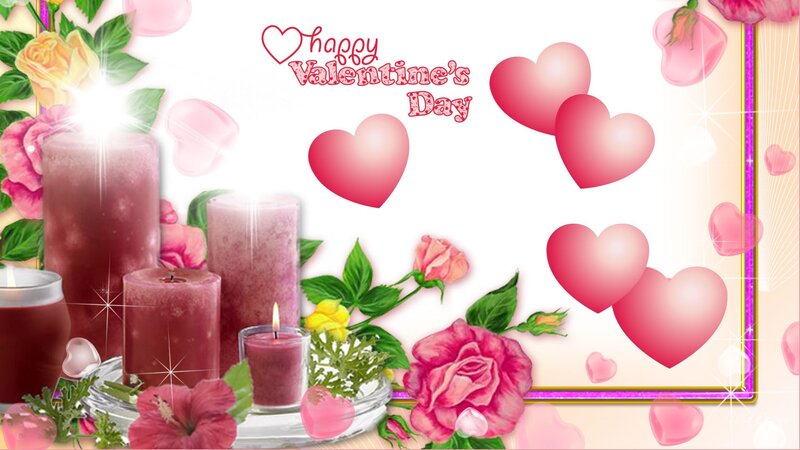 Candles and Roses