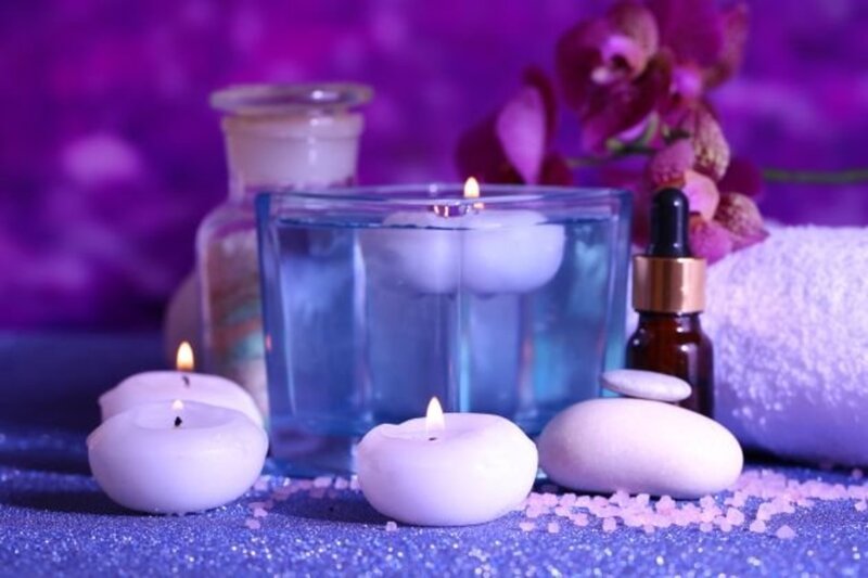 Candles and Spa Items