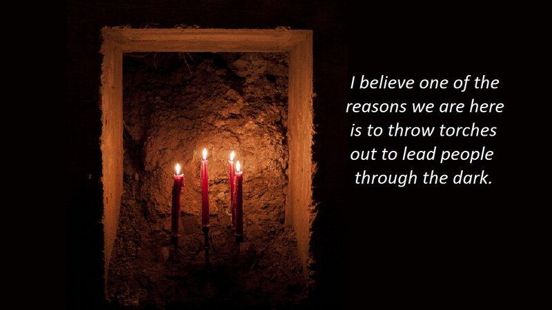 Candles in Niche