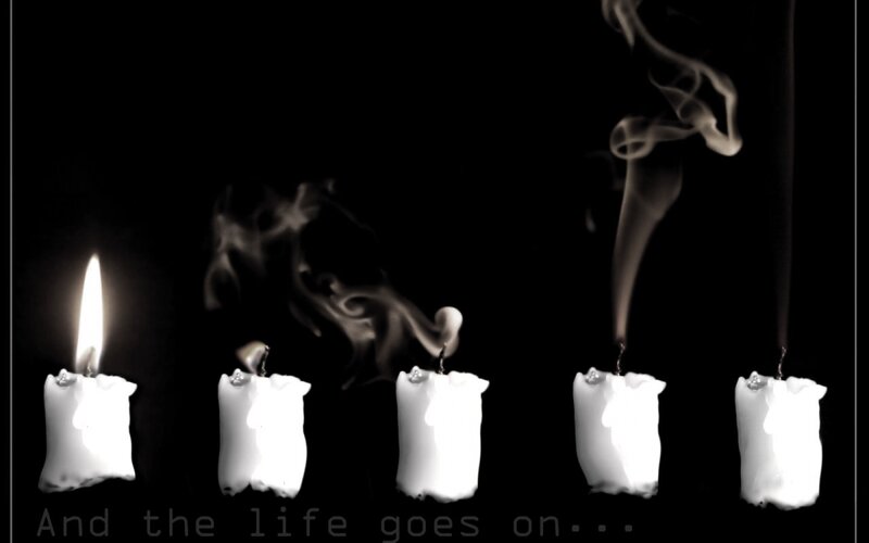 Candles in Various States