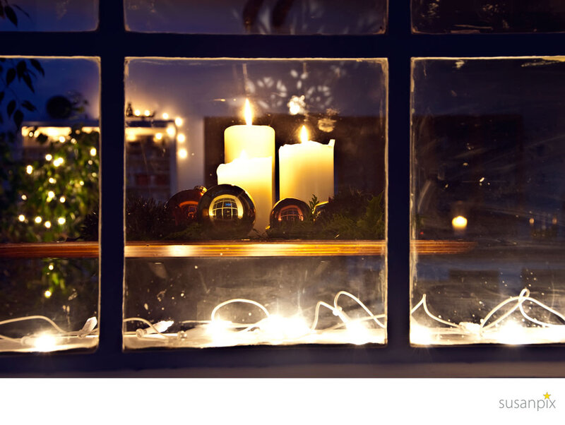 Candles in Window