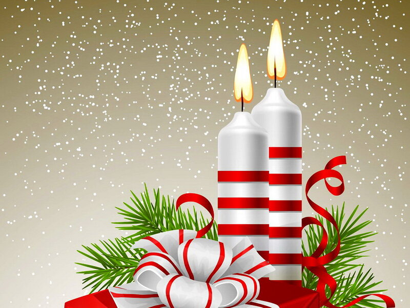 Candles with Gift Box