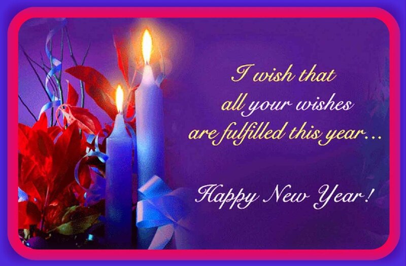 Candles with Red Leaves — Purple, Festive
