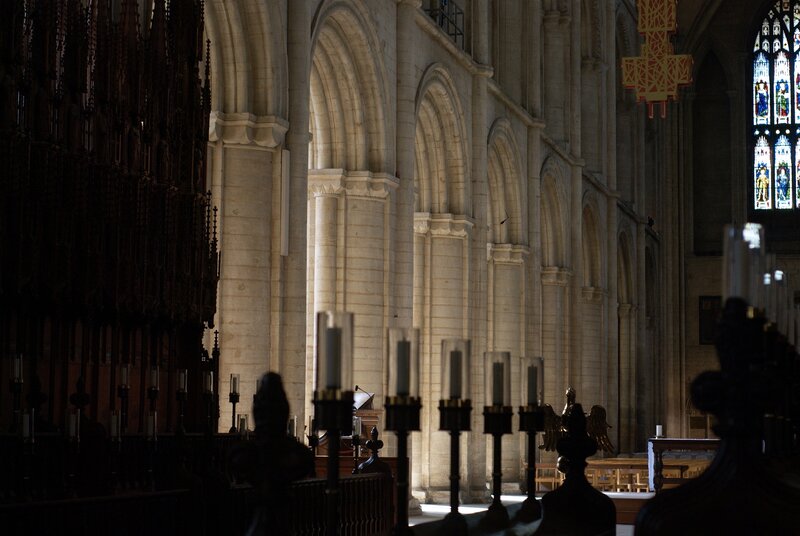 Candlesticks in Cathedral