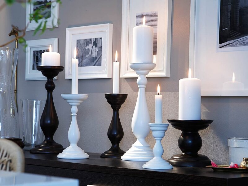 Candlesticks on a Shelf