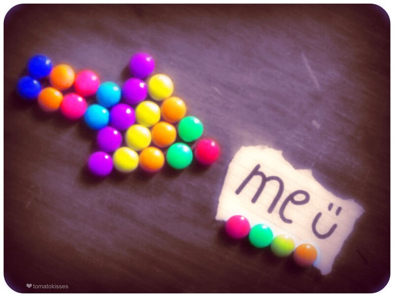 Candy Arrow Pointing to Note
