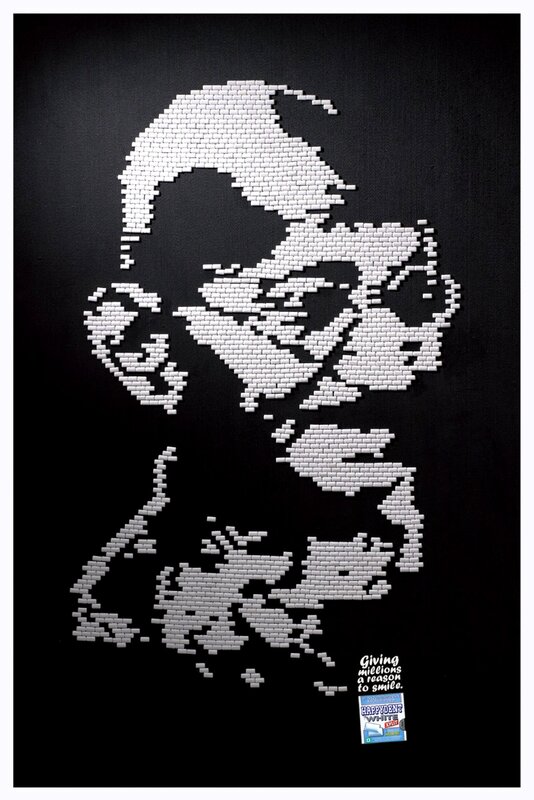 candy art portrait