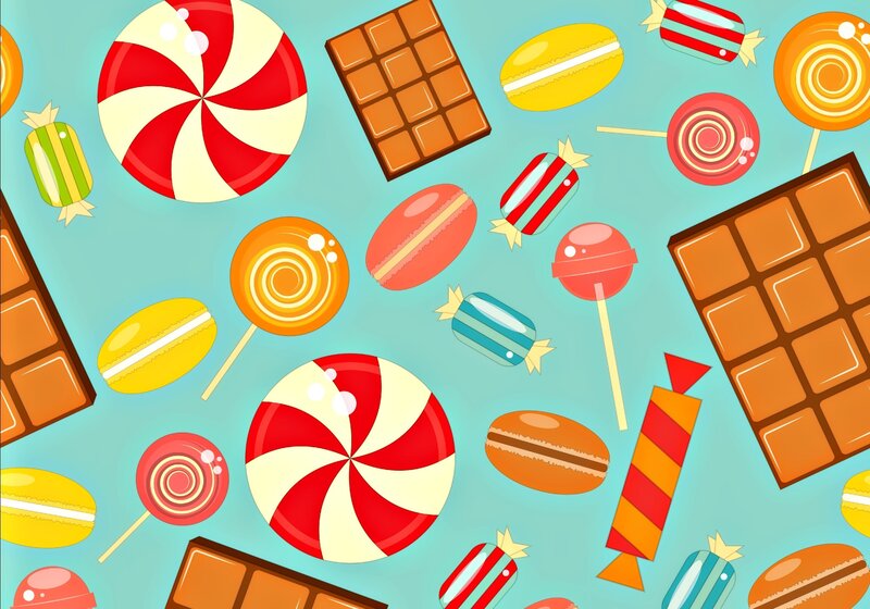 Candy Assortment — Blue