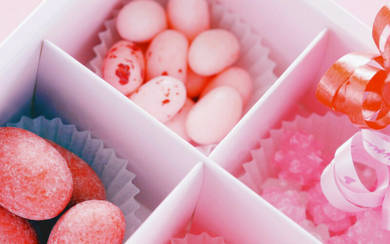 Candy Box with Candies