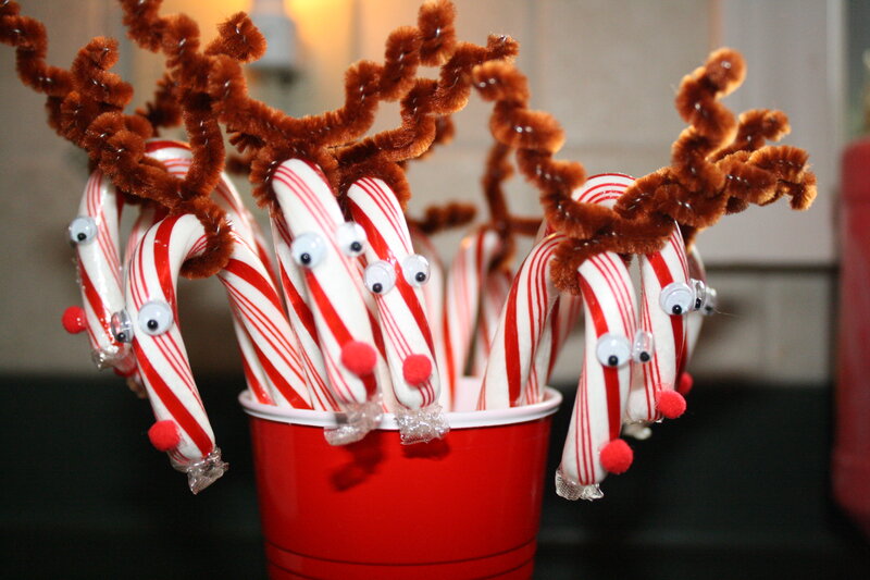 Candy Cane Reindeer