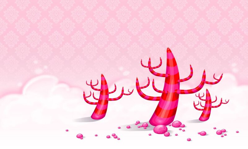 Candy Cane Trees