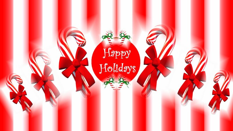 Candy Canes with Bows