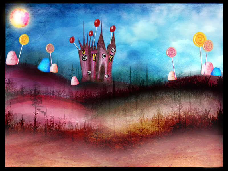 Candy Castle Landscape