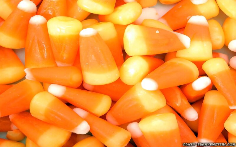 Candy Corn Candies — Orange, Festive