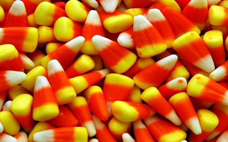 Candy Corn Candies — Yellow