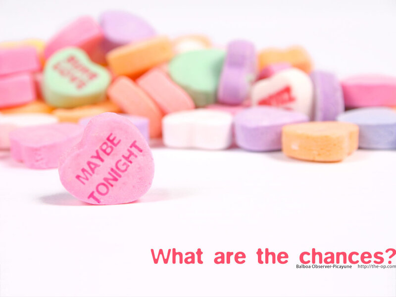 candy hearts with a message
