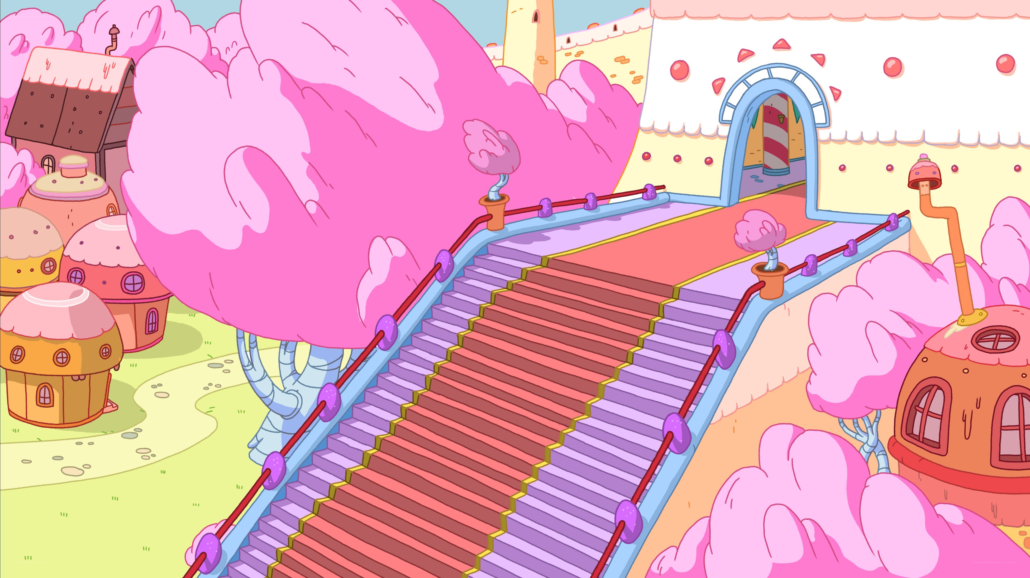 candy kingdom landscape