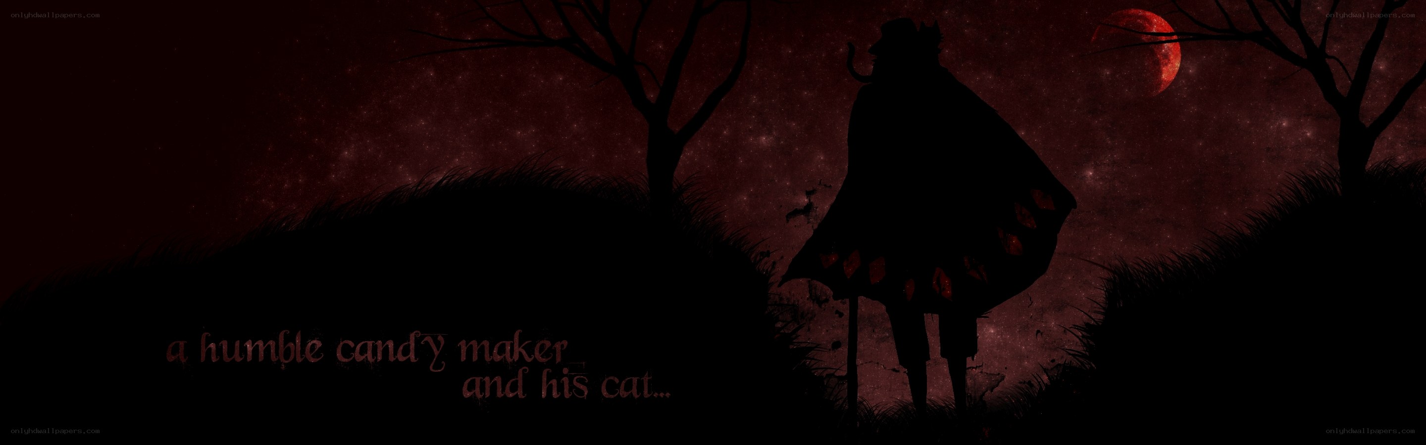 candy maker and his cat